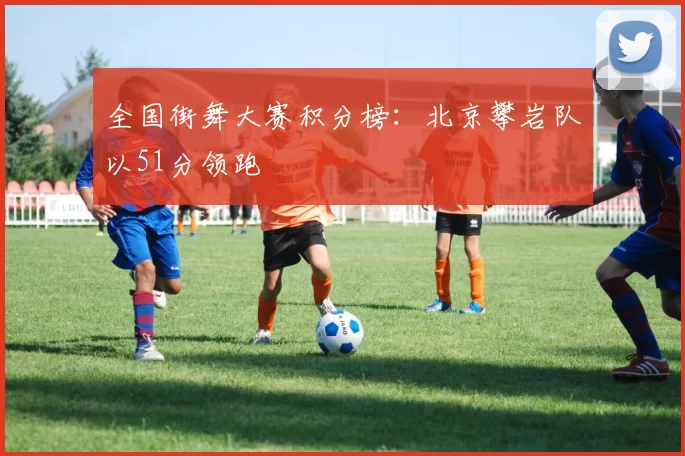 全国街舞大赛积分榜：北京攀岩队以51分领跑